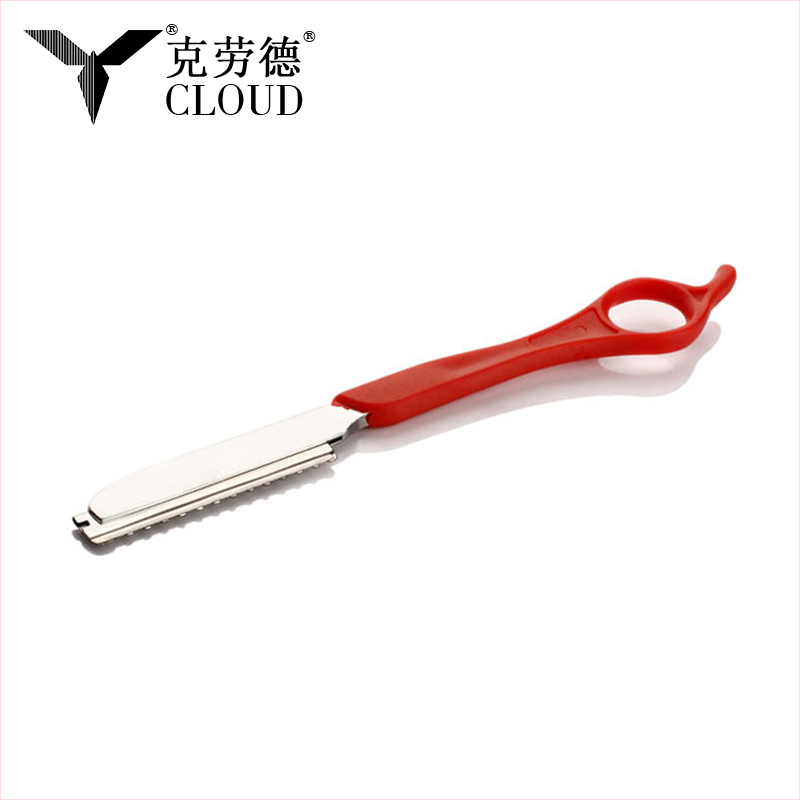 Dao cạo cắt tóc Dao cạo thẳng bằng thép không gỉ (Tay cầm bằng nhựa)