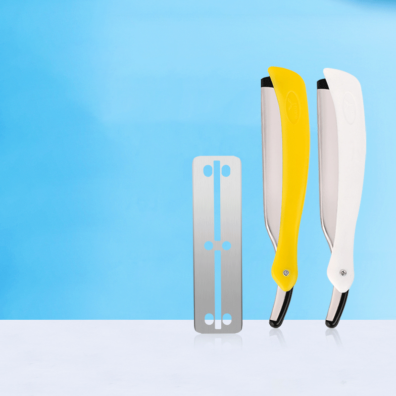 Dao cạo râu có thể gập lại cầm tay Cắt tỉa 77 lưỡi dao cạo thẳng