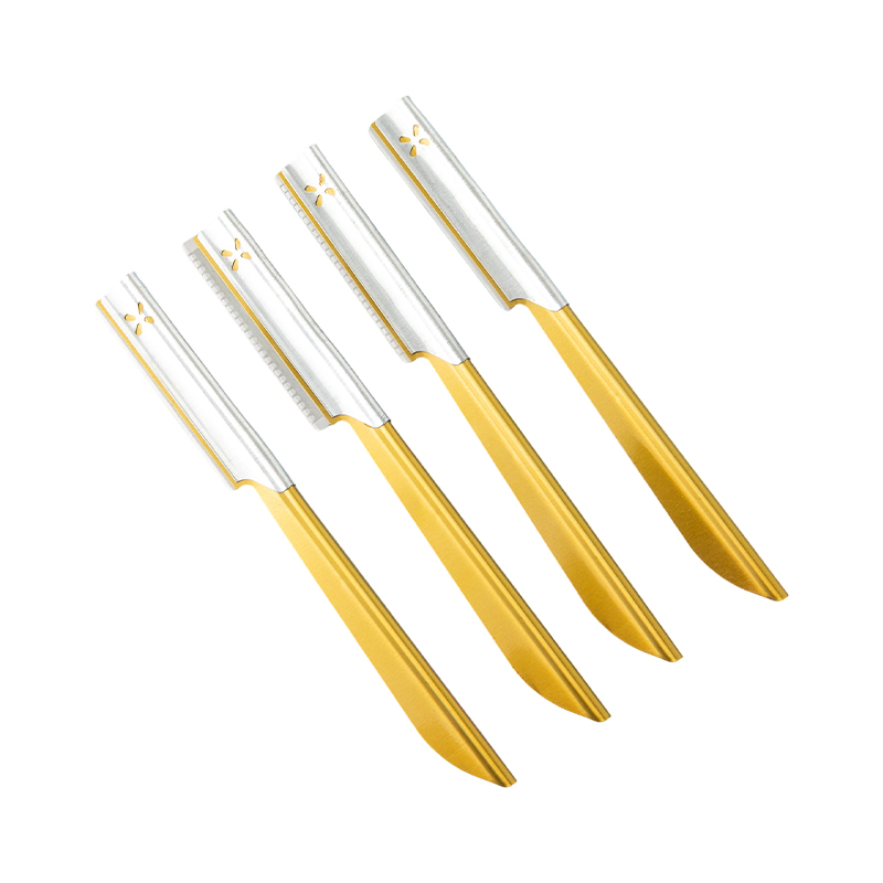 Dao cạo lông mày và mặt có tay cầm chống trượt