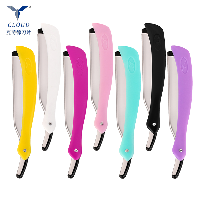 Dao cạo râu có thể gập lại cầm tay Cắt tỉa 77 lưỡi dao cạo thẳng