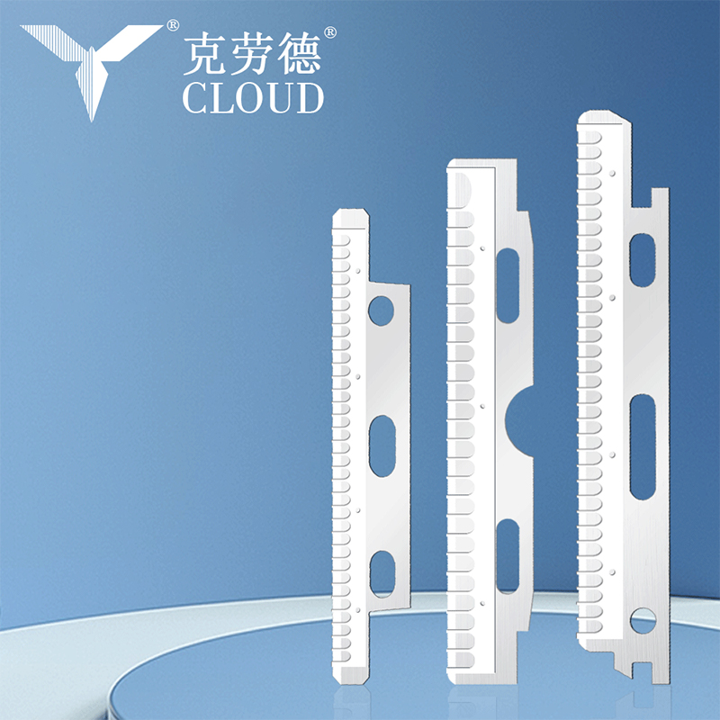 Lưỡi dao cạo lông mày và mặt bằng thép không gỉ phủ nano