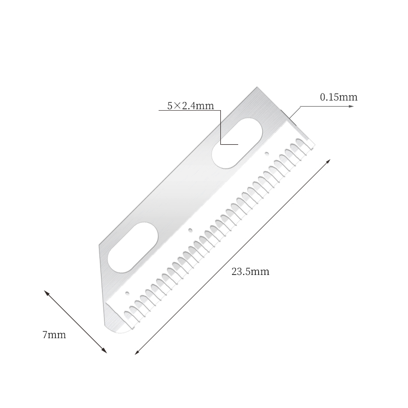 Lưỡi dao cạo định hình bằng thép không gỉ siêu mịn di động