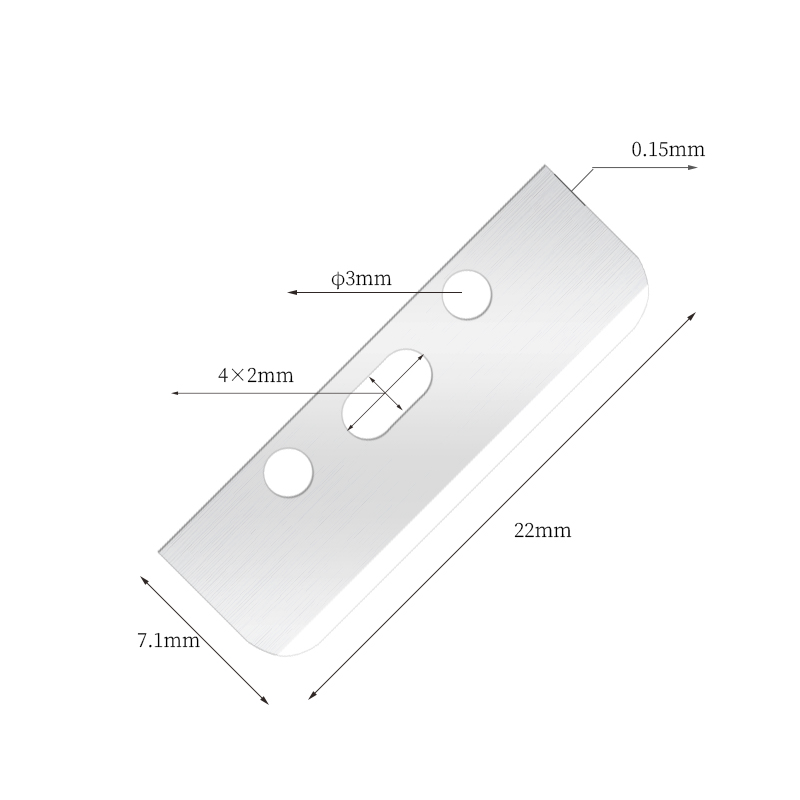 Lưỡi dao cạo lông mày mượt mà đa chức năng