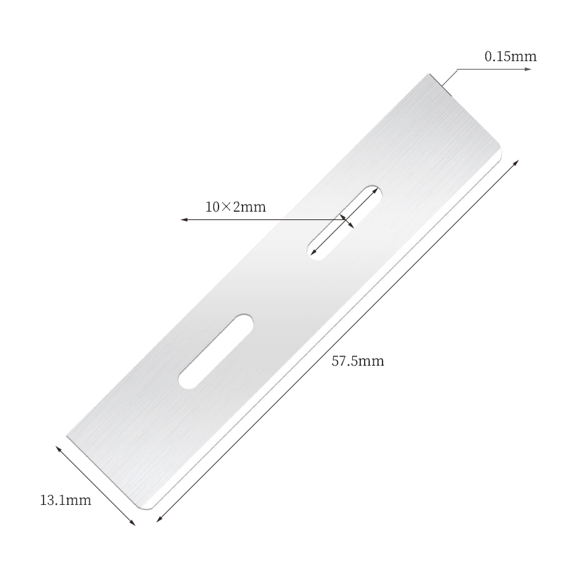 Lưỡi cắt lông mày bằng thép không gỉ có thể tái sử dụng bền